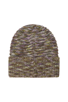 Шапка колпак из мохера с отворотом / Vizio