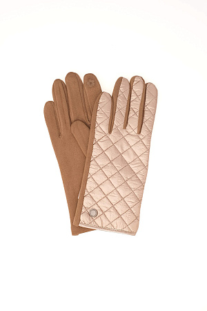 Перчатки сенсорные ЗАМША+БОЛОНЬ СТЕЖКА BERRAMODE весна/осень жен. 24/25 0Y-00014113