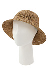 Шляпа SEEBERGER лето жен. 25/26 0Y-00018529 (универсальный, орехово-коричневый, 84 nut brown)