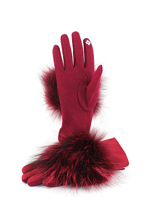 Перчатки ТРИКОТАЖ МЕХ ПЕСЦА весна/осень жен. 220 SALE 0G-00011229