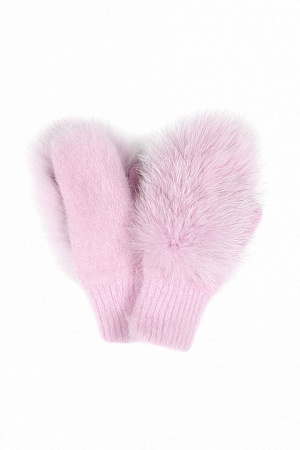 Варежки V-22 КОМБИ ТРИКОТАЖ + МЕХ ODYSSEY зима жен. 230 SALE 0G-00010425