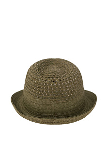 Шляпа трилби соломенная / Seeberger