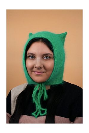 Шапка чепчик уши НИКА КАТРИН весна/осень подр. 24 0Y-00012602