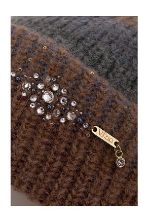 Шапка колпак двойной отворот GESSATO GOLD VIZIO зима жен. 230 SALE 0G-00006421