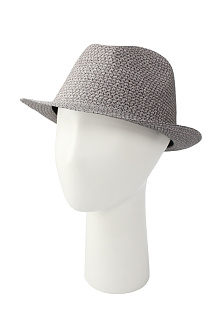 Шляпа трилби из бумажной соломы / Seeberger