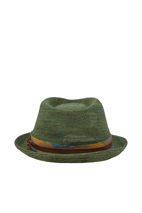 Шляпа трилби из натуральной соломы / Stetson