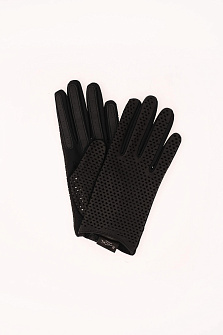 Перчатки из кожи с перфорацией / Roeckl