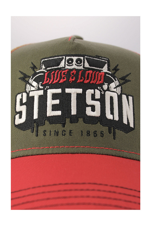 Бейсболка с сеткой хлопковая / Stetson
