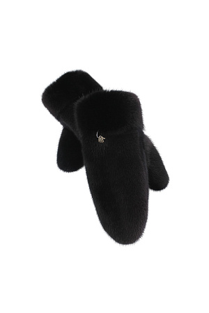 Варежки МЕХ НОРКИ HAND MADE зима жен. 21/24 SALE 0Y-00002871