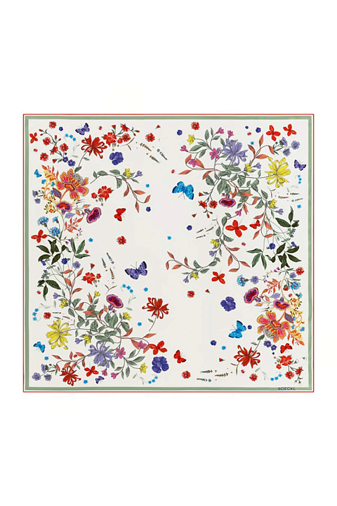 Платок из хлопка и шелка / Roeckl