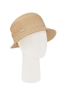 Шляпа котелок из соломы / Seeberger