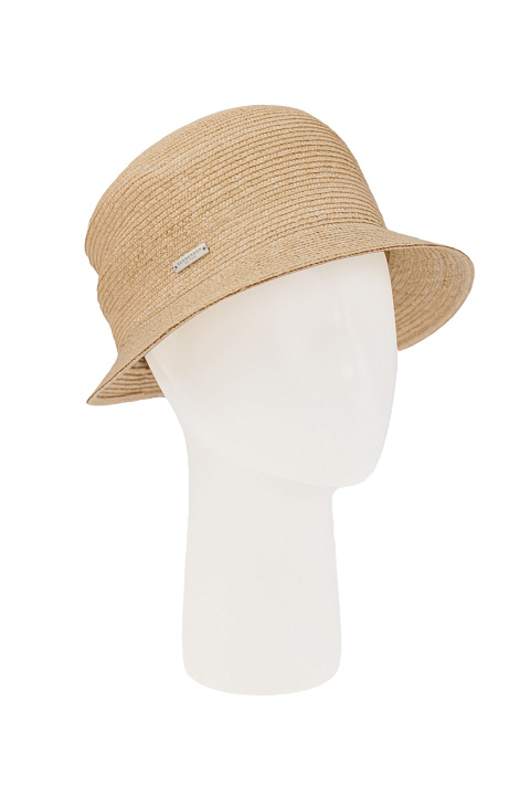 Шляпа котелок из соломы / Seeberger