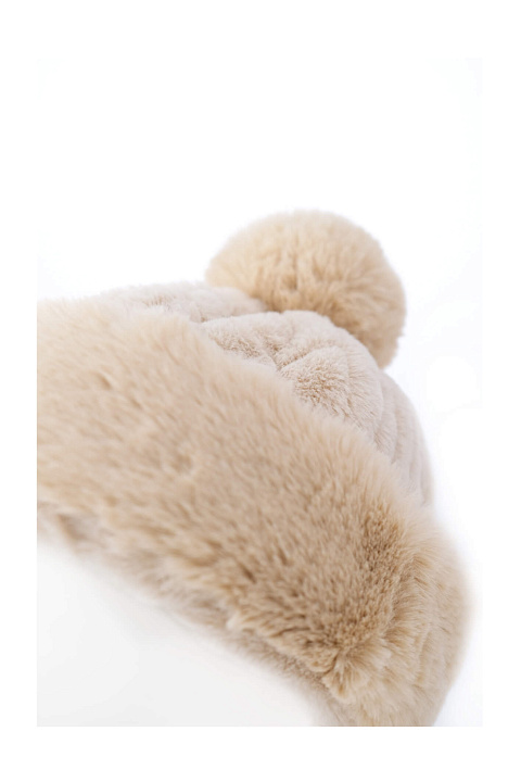 Шапка с помпоном зимняя / Seeberger