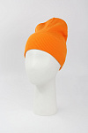 Шапка лопата ХАФИЗА VELES весна/осень жен. 22/22/24 SALE 0Y-00004406 (56-58, оранжевый)