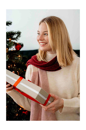 Шарф ТРЕХЦВЕТНЫЙ FRAAS зима ун. 25/26 0Y-00013095