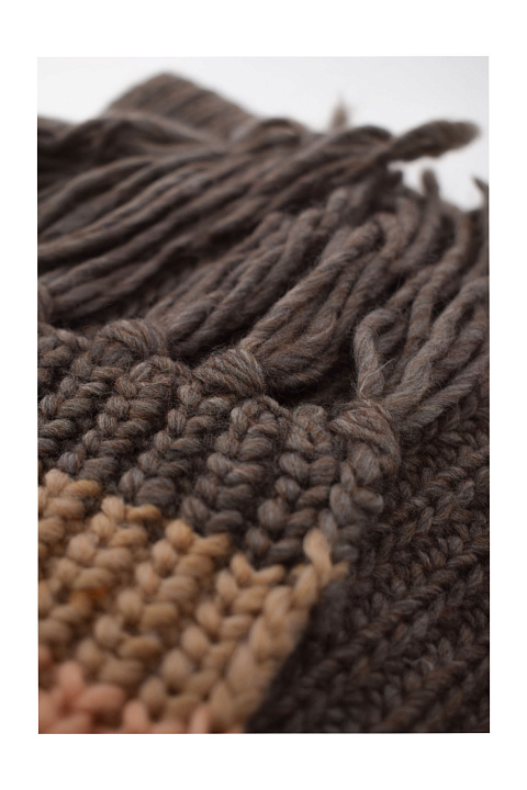 Шарф из акрила и шерсти / Seeberger