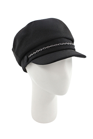 Кепка картуз на резинке ОДНОТОН. ЦЕПЬ FRANT весна/осень жен. 23/24 0Y-00004353