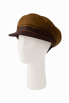 Кепка картуз из хлопка и льна / Stetson