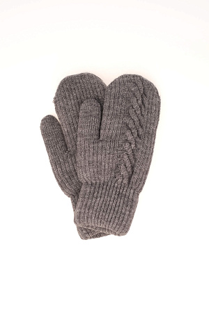 Варежки КОСИЧКА ТЕПЛО НА ИСК.МЕХУ YA-YA зима ун. 23/25 0Y-00014108