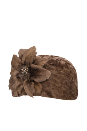 Шляпа ДАФНА КАРАКУЛЬ DARITT (ДАРИТ) зима жен. 25/26 0Y-00008845