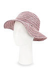 Шляпа LACCETTO CLASSICO VIZIO лето жен. 22 0Y-00005990 (58, светло-розовый, люрекс, пайетки)