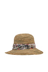 Шляпа клош ЛЕНТА SEEBERGER лето жен. 23 0Y-00012023 (универсальный, бежевый, лента)