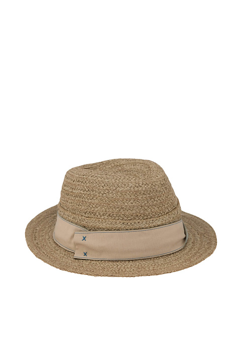 Шляпа трилби из рафии / Bedacht
