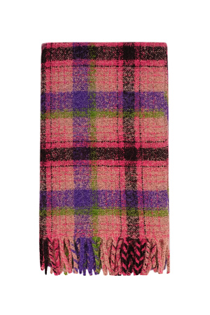 Шарф КРУПНАЯ КЛЕТКА ROECKL зима ун. 23/24 0Y-00013054