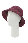 Шляпа SEEBERGER лето жен. 25/26 0Y-00018529 (универсальный, ягодно-красный, 26 berry red)