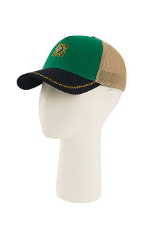 Бейсболка хлопковая с сеткой