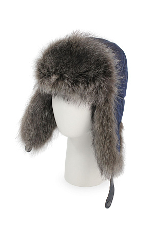 Шапка ушанка БОЛОНЬ+МЕХ ЕНОТА SKIFF зима муж. 210 SALE 0G-00001681