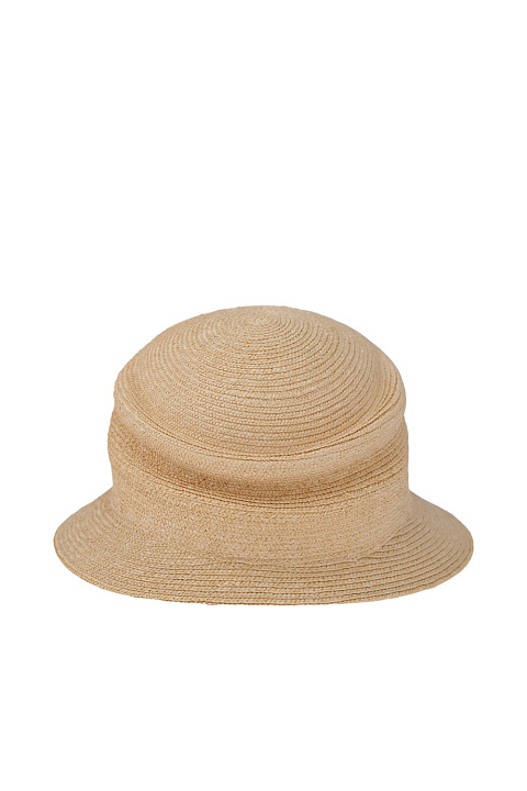 Шляпа котелок из соломы / Seeberger