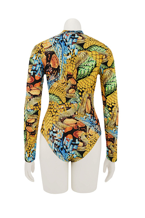 Купальник слитный с длинными рукавами / Jolidon