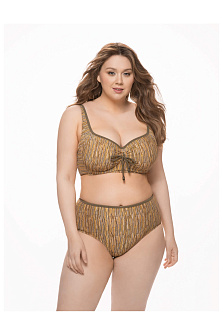 Купальник раздельный бикини и слипы / plus size / Fianeta