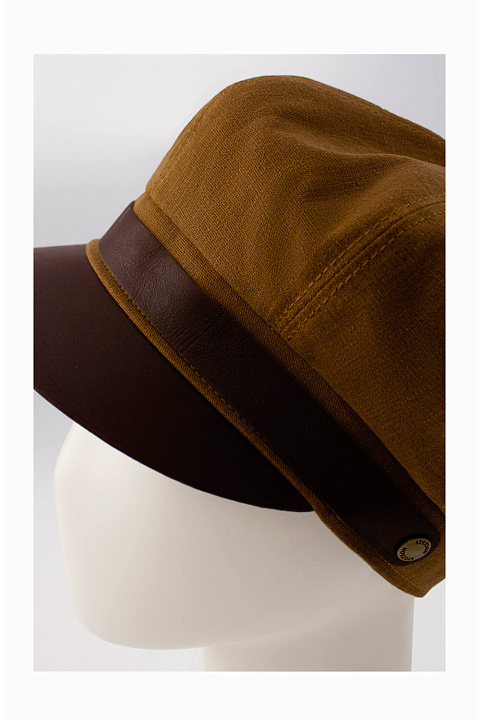 Кепка картуз из хлопка и льна / Stetson