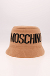 Панама MOSCHINO весна/осень ун. 23/24 0Y-00013419 (56-58, бежевый/черный, 003 бежевый/черный)