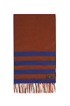 Шарф ПОЛОСКИ FRAAS зима ун. 23/24 0Y-00013099 (58*200, коричневый)