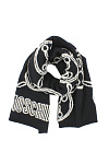 Шарф MOSCHINO зима ун. 220 0Y-00002014 (30*160, черный/белый)