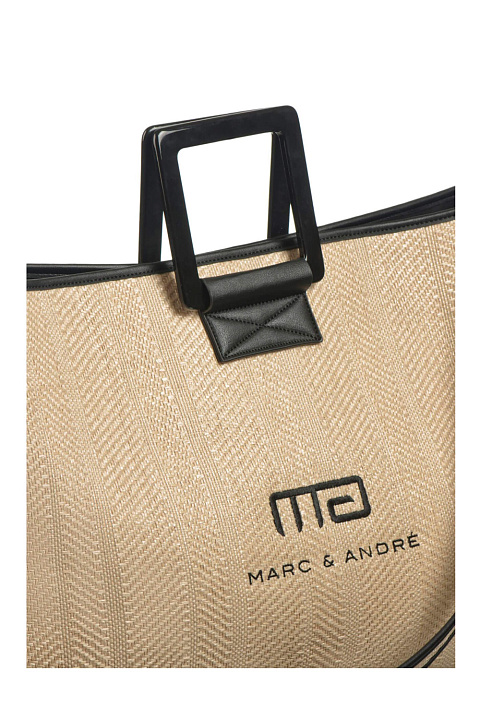 Сумка пляжная плетеная / Marc&Andre