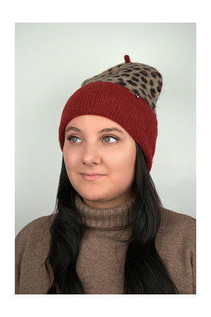 Шапка лопата отворот MACULATO VIZIO зима жен. 25/26 0Y-00018913