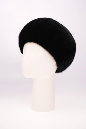 Берет МЕХ НОРКИ зима жен. 23/24 0Y-00014046