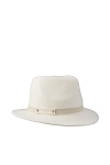 Шляпа ФЕТР H.DRESS весна/осень жен. 25 0Y-00017665 (58-59, молочный, ремешок)