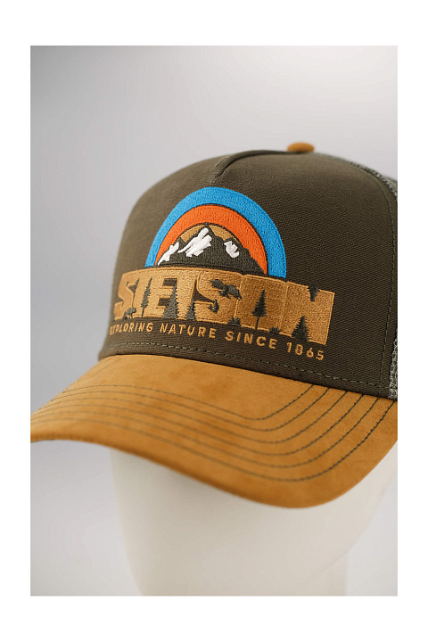 Бейсболка хлопковая с сеткой / Stetson