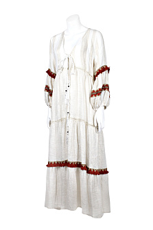 Платье льняное макси / Pho Firenze