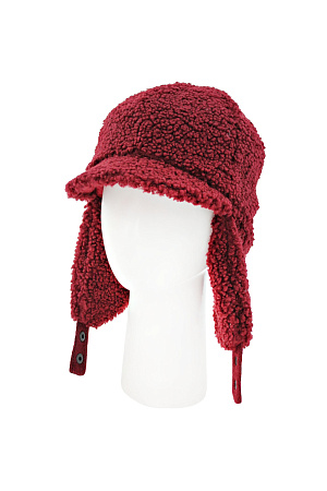 Шапка ушанка на кнопке БАРАШЕК ЛИЛИЯ (LILIA) зима жен. 22/23 0Y-00007596