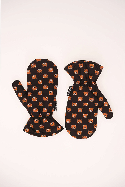 Варежки болоневые с флисом / Moschino