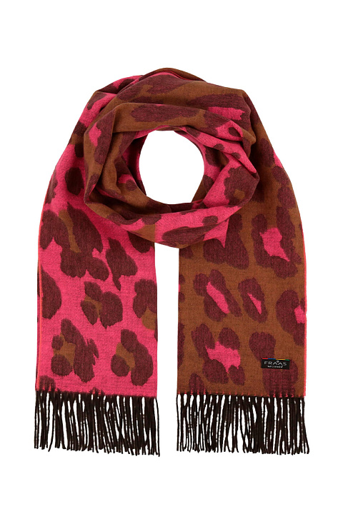 Шарф леопардовый зимний / Fraas
