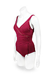 Купальник слитный майо FARDAS лето жен. 22 0Y-00006762 (50 | RU 54-56, бордовый)