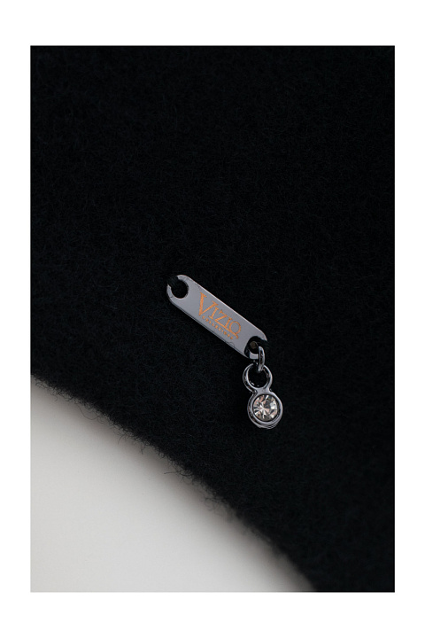 Берет Agatus с перьями зимний / Vizio