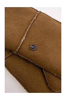 Варежки с искусственным мехом / LOEVENICH